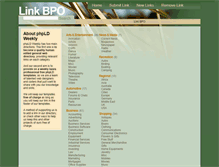 Tablet Screenshot of link-bpo.info